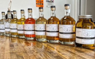 before the barrel