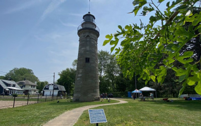land lighthouse image for web and app