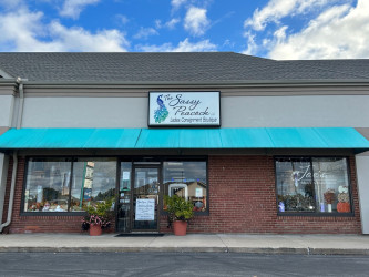 sassy peacock store front edit